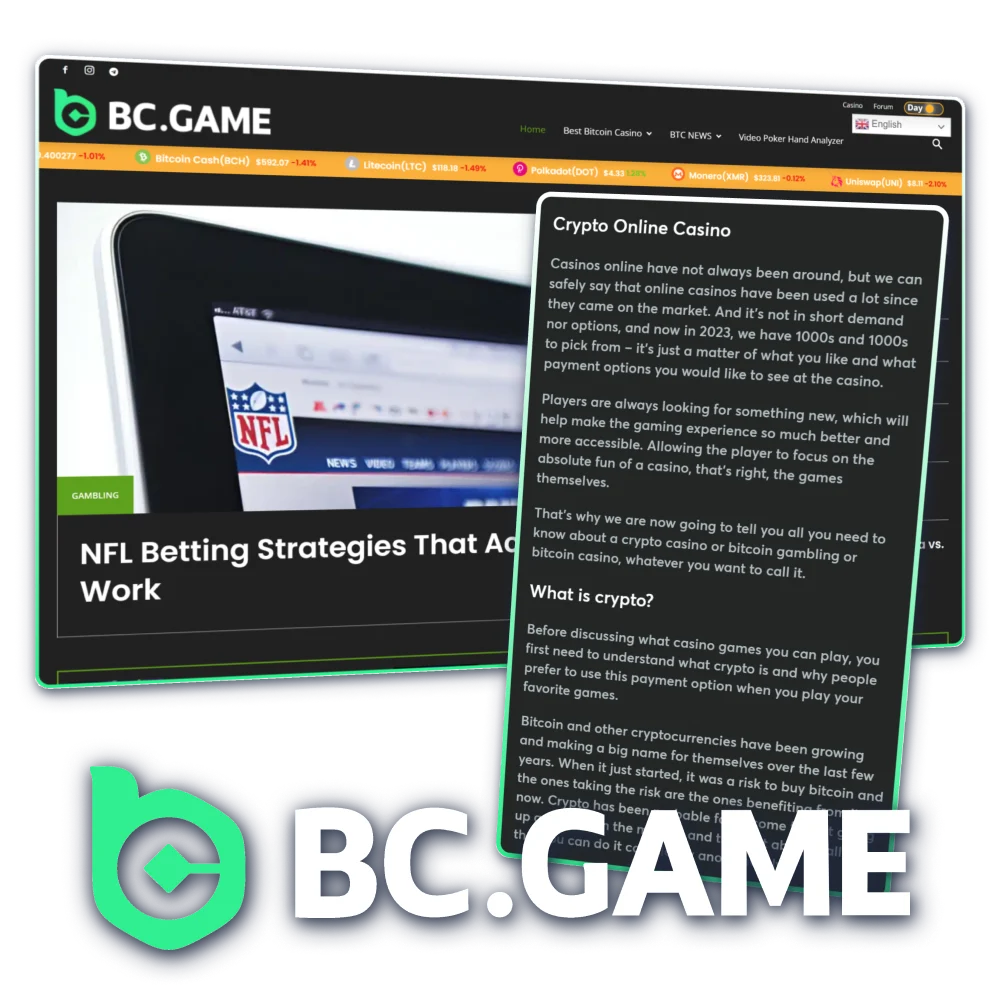 Learn more about casino and betting platform BC Game Philippines.