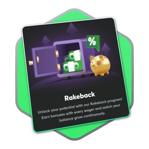 Receive BCD tokens daily with the BC Game Rakeback program.