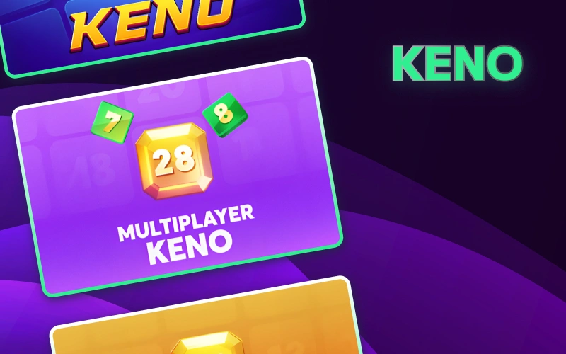 Select Keno lucky numbers for big prizes at BC Game.