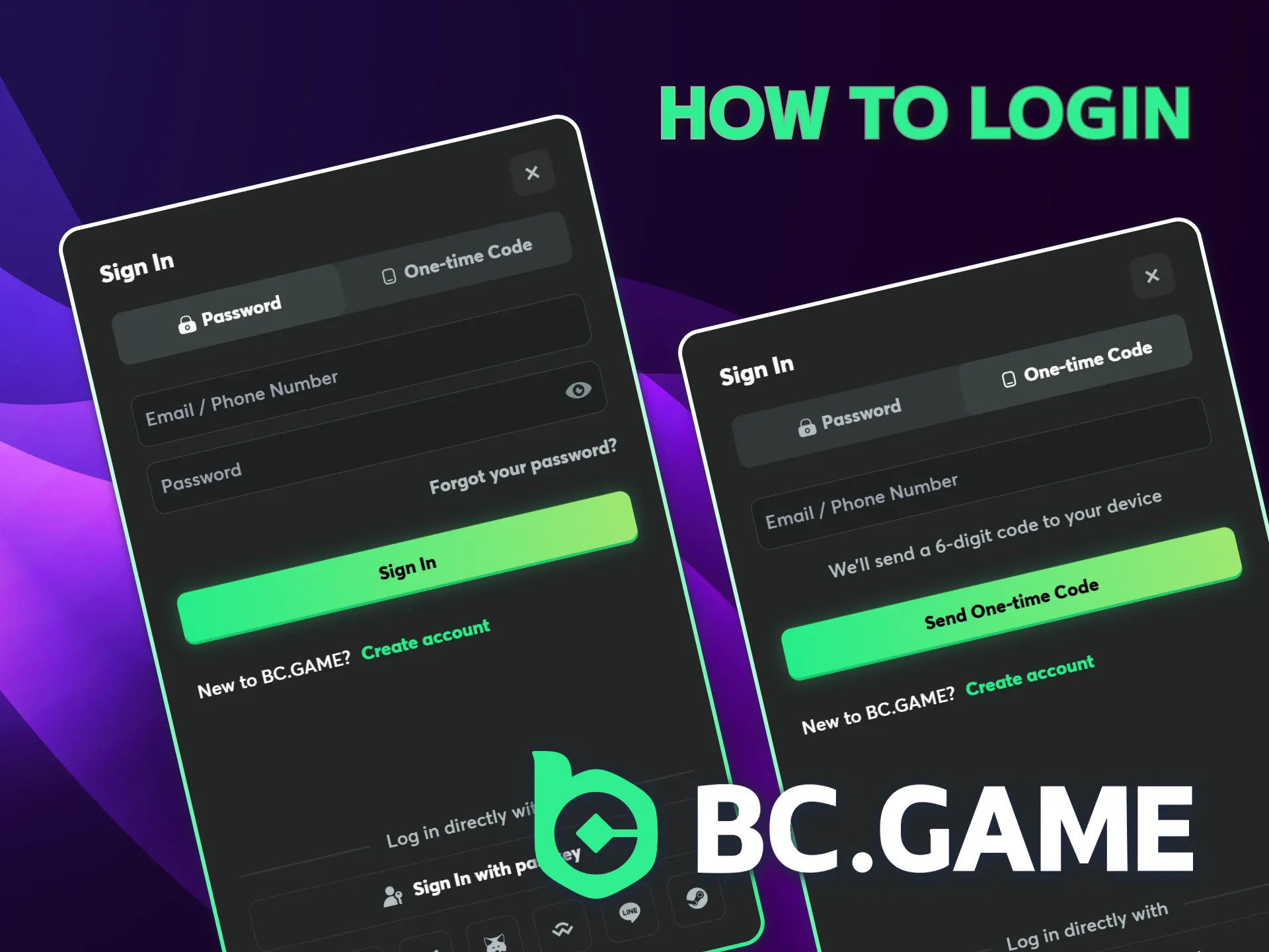 Log in to the BC Game Philippines to start playing.