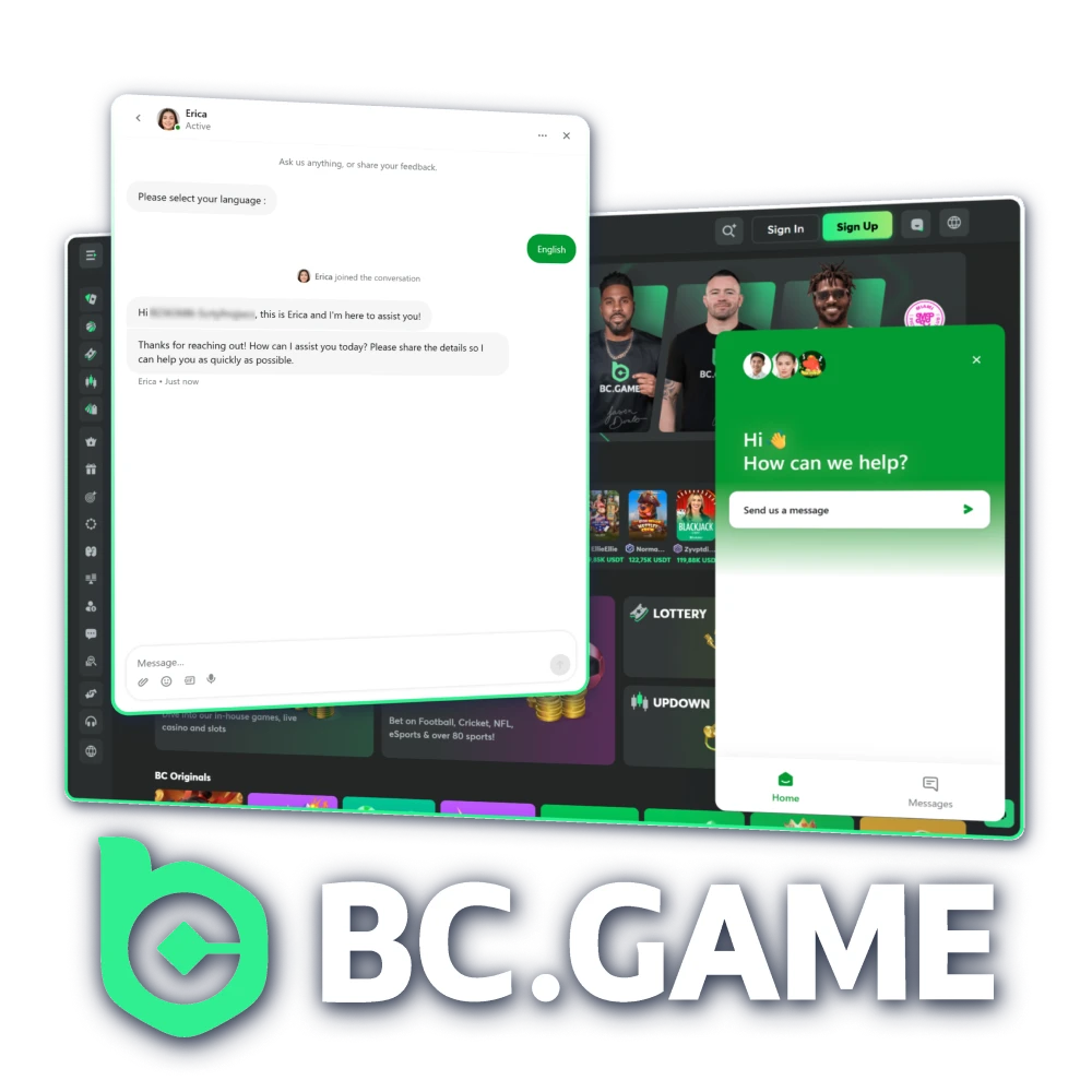Troubleshoot issues with BC Game's online support in Philippines.