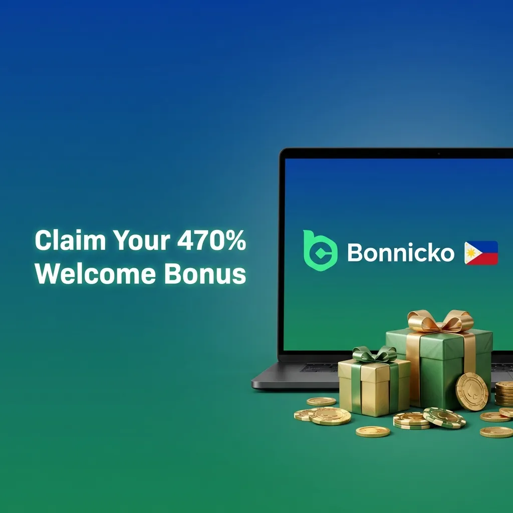 Filipino players celebrating 470% welcome bonus offer up to ₱224,000 for live casino gaming with clear terms displayed