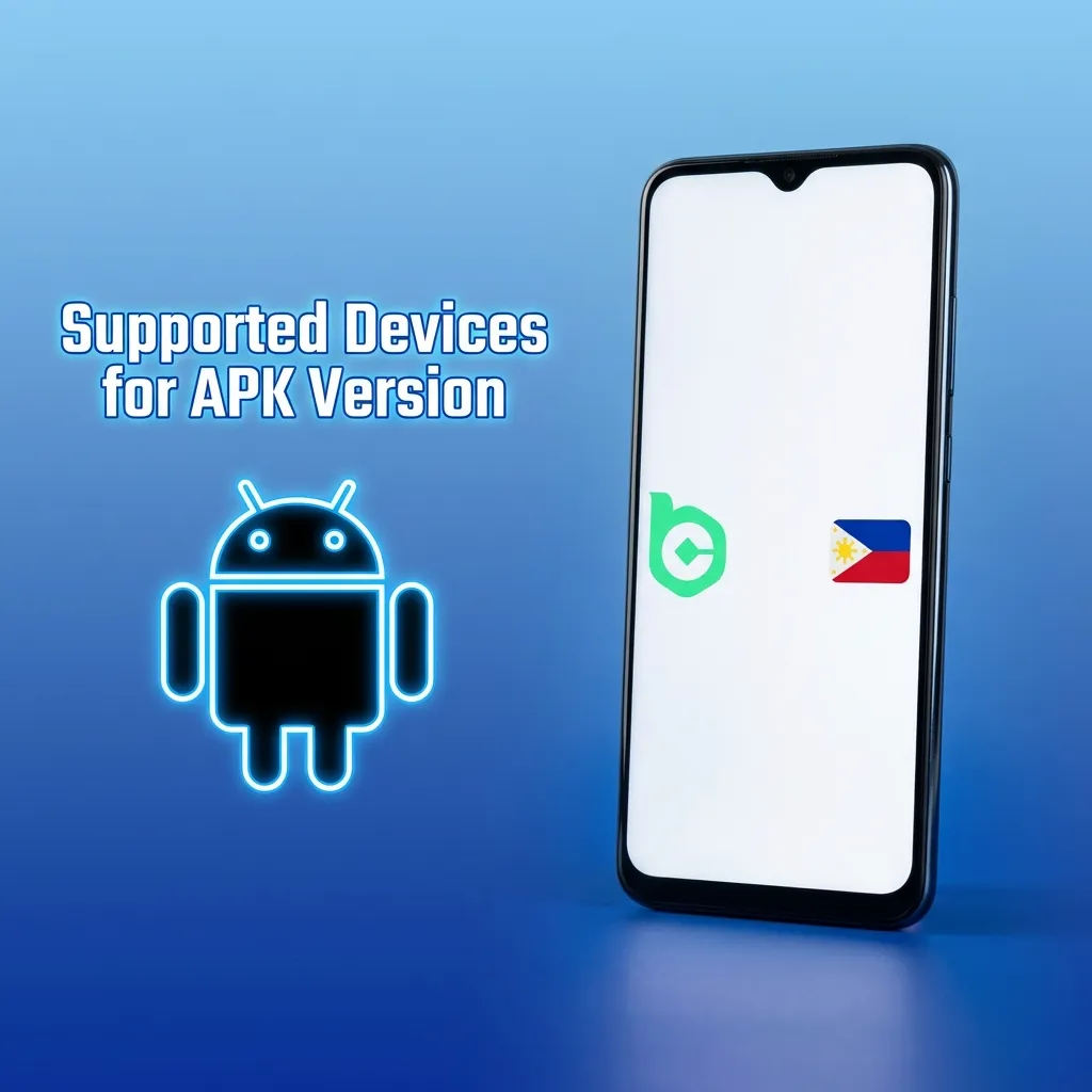 Table showing compatible Android phone brands and models for APK version including Samsung, Sony, Huawei, OnePlus, and others.