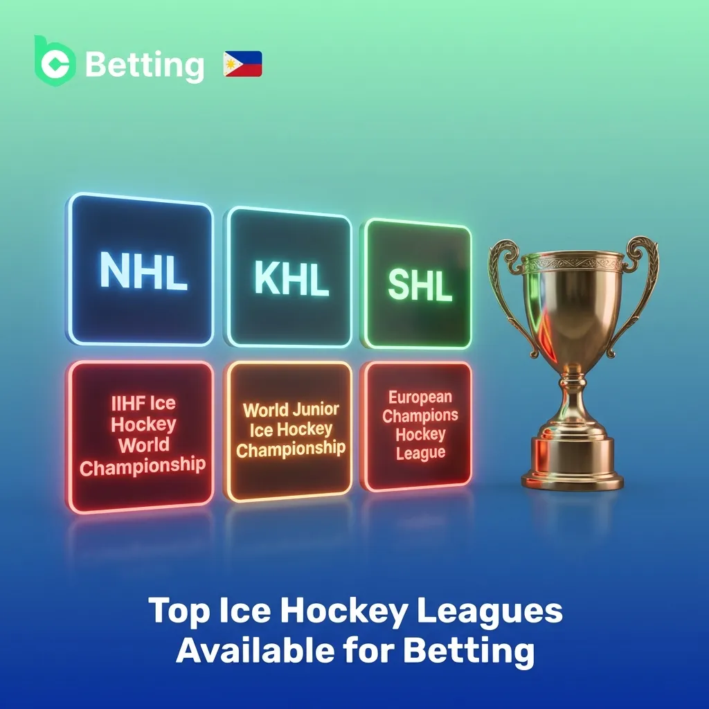 Top Ice Hockey Leagues Available for Betting